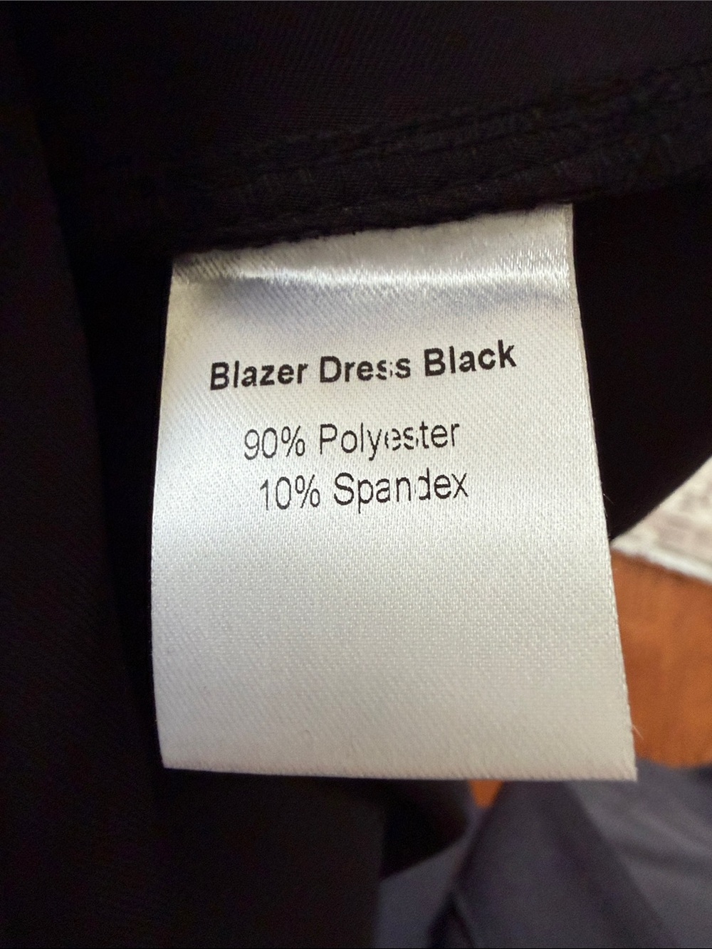 Elegant Black Double-Breasted Fit & Flare Long Sleeve Dress - Picture 7 of 7